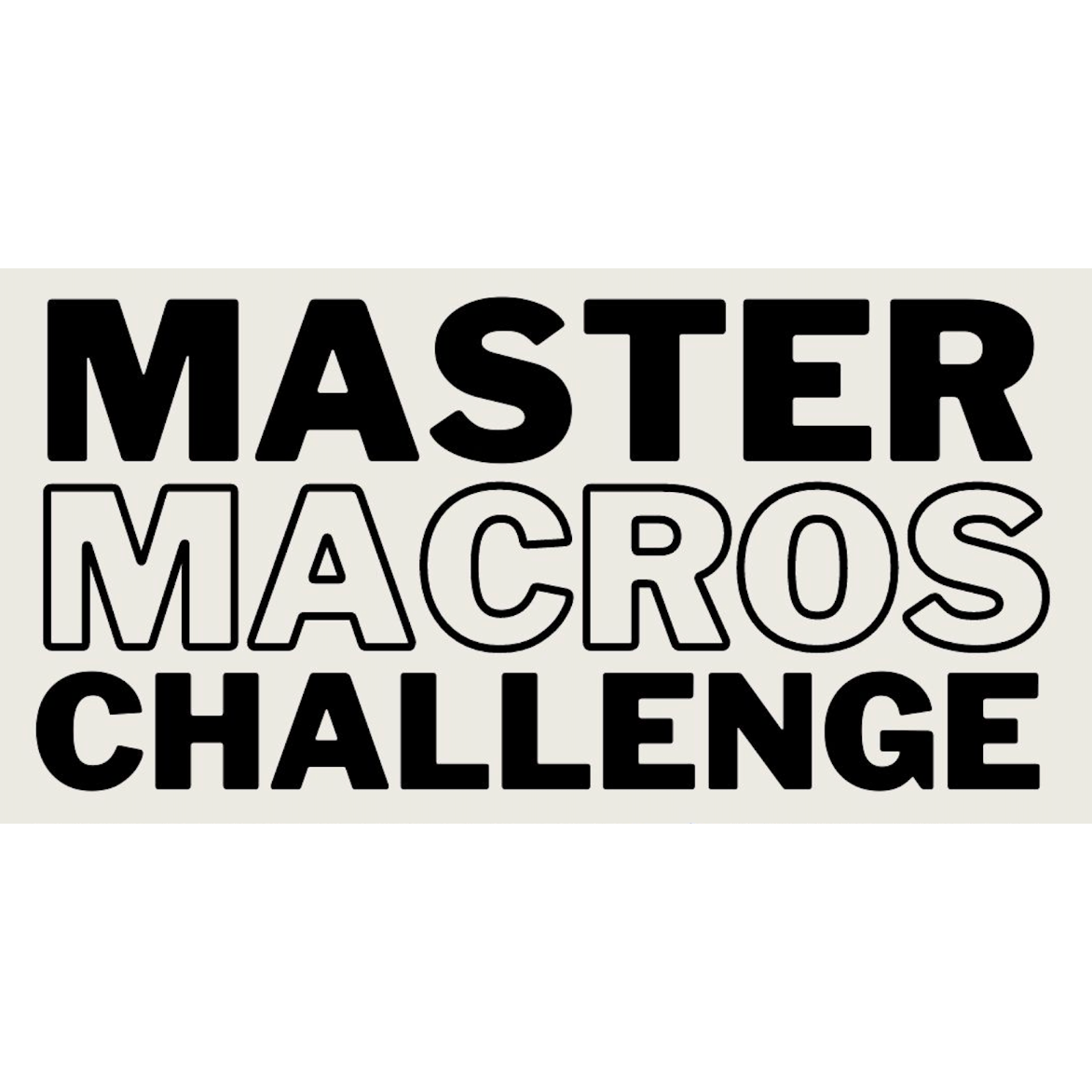 Master Macros Challenge