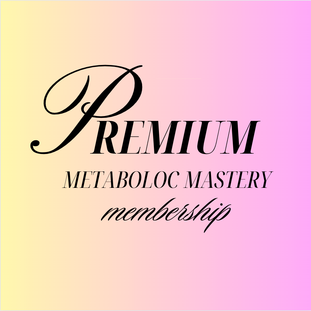 Premium Metabolic Mastery Membership - 12 Month -  Paid In Full